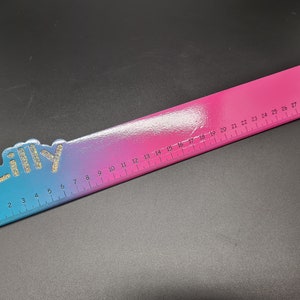 Ruler personalized, children gift personalized, schoolchild, ruler wood, wooden ruler also for adults