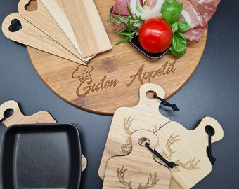 Pan coaster for raclette + slider made of precious wood-handmade-unique wood-handmade-raclette- raclette accessories -New Year's Eve