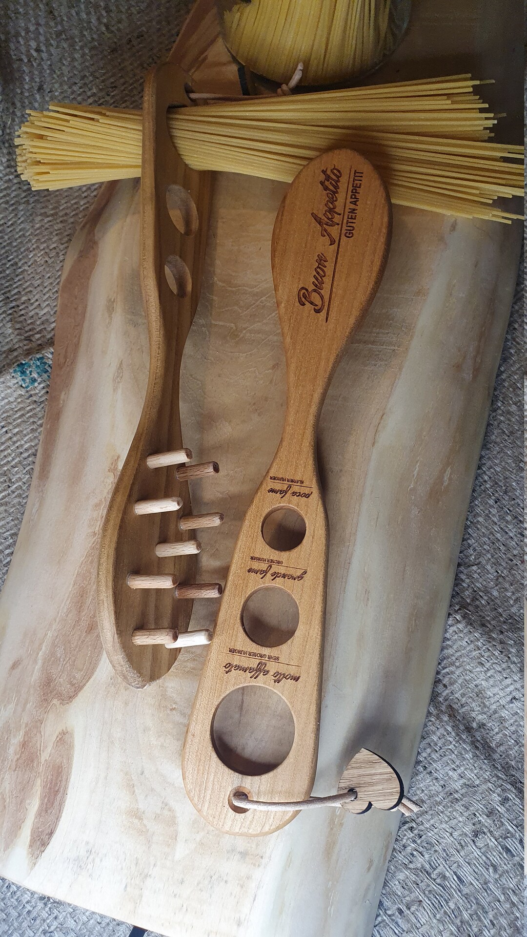 Spaghetti Server & Measure - Kitchen Accessories - Spaghetti - Cherry ...
