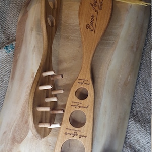 Spaghetti lifter - Kitchen accessories - Spaghetti - Cherry wood - Italian - Gift - Christmas - Father&#39;s Day - Mother&#39;s Day - Food-Italy