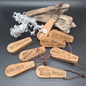 Rustic Oak Bottle Opener, Bottle Opener, Beer Opener, Bottle Opener, Father&#39;s Day, Father&#39;s Day Gift