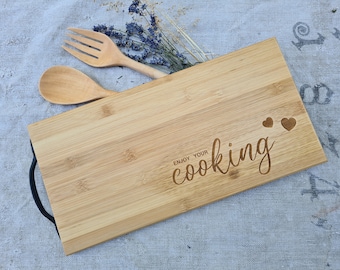Cutting board - Vesper board serving board made of wood -Handmade - Cuttingboard - Unique - Father's Day - Mother's Day - Gift - customizable