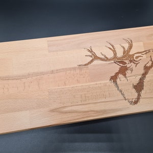 Cutting board - Snack board serving board made of wood - Handmade - Cuttingboard - Unique piece - Father&#39;s Day - Mother&#39;s Day - Gift - customizable