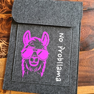 Felt bag for tablet, cover, travel case, organizer, cover for I-Pad, document folders, multimedia bags, felt bags, personalized