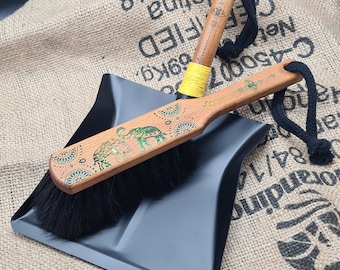 Sweeping set - broom - hand broom - housewarming gift - handmade - funny - gift idea - unique items - wedding gift - personalized