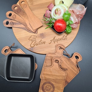 Pan coasters for raclette + sliders made of precious woods-handcraft-wood-unique-handmade-raclette-raclette accessories-New Year's Eve