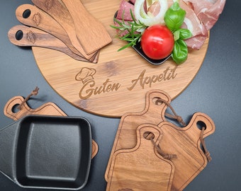 Pan coasters for raclette + sliders made of precious woods-handcraft-wood-unique-handmade-raclette-raclette accessories-New Year's Eve