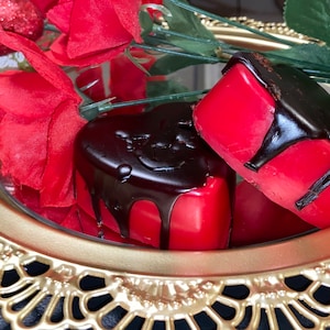 Chocolate Covered Strawberry Hearts