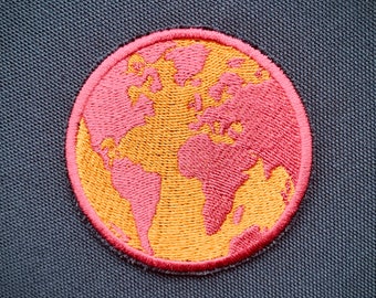 Patches ~ Planet ~ Earth ~ Patch ~ Embroidered ~ Bio ~ Application ~ Signs ~ Logo ~ Embroidery
