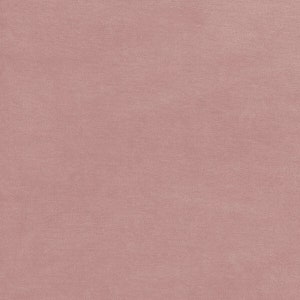 May include: A solid, smooth, dusty rose colored fabric with a subtle texture.