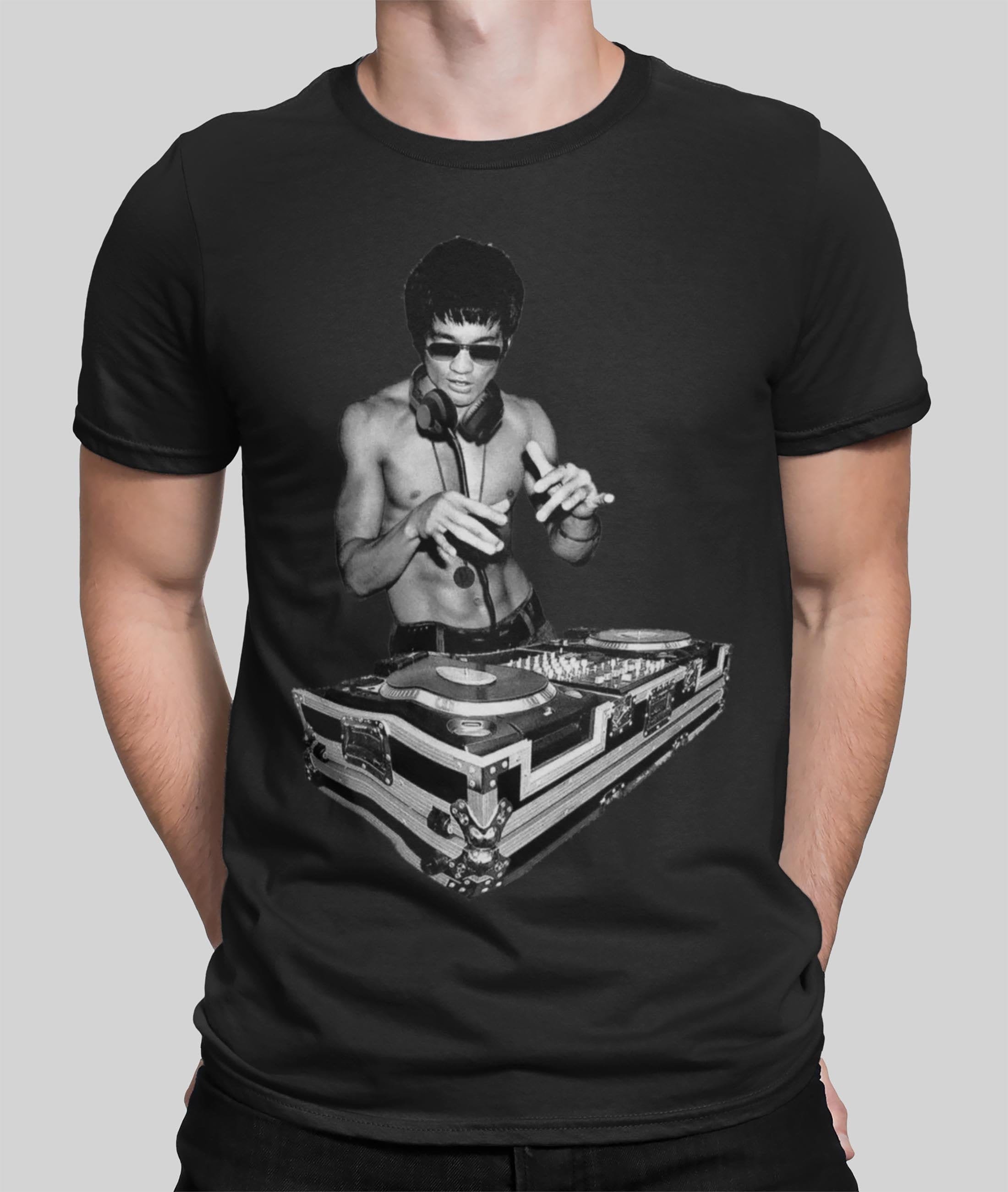 Bruce Lee DJ TShirt DJ Bruce TShirt Bruce Lee Tee Etsy Bruce Lee DJ TShirt DJ Bruce TShirt Bruce Lee Tee Etsy