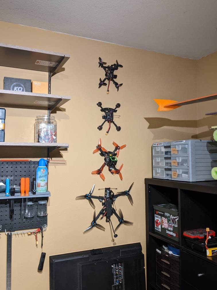 FPV Drone Wall Mount Holder One Size Fits Most Etsy