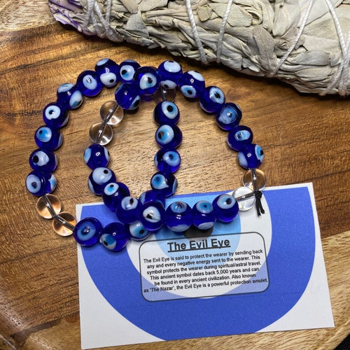 Evil Eye Crystal Bracelets Etsy