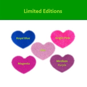 One Limited Edition 100% Cashmere Heart Love Patch: One Iron-On (Remove Adhesive to Sew Instead) Sweater Hole Repair or to Customize for You