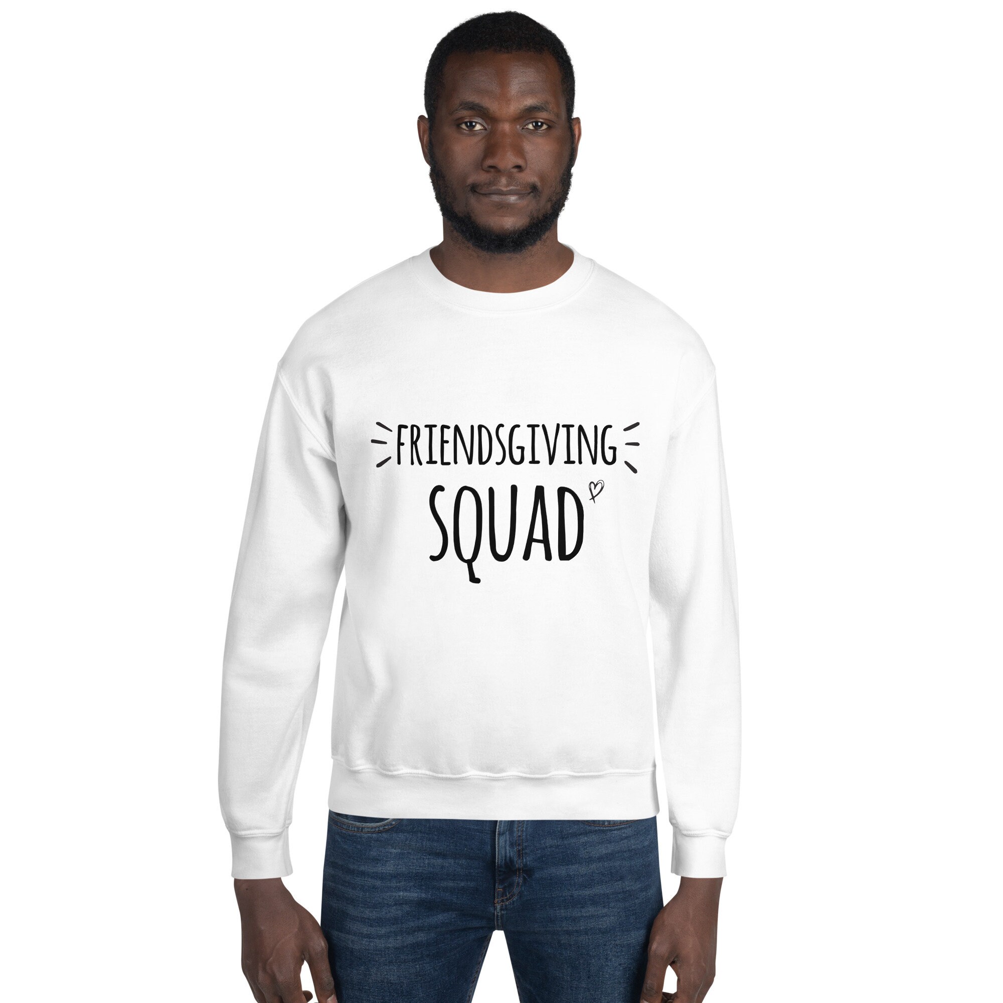 Friendsgiving Squad Sweatshirt Friendsgiving Sweater - Etsy
