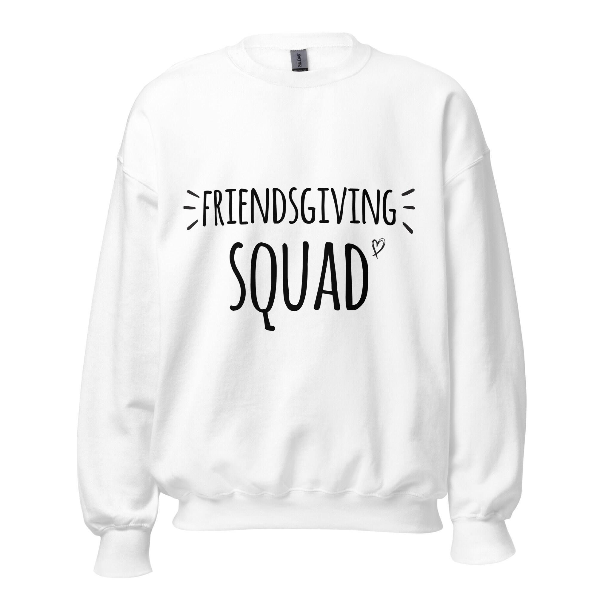 Friendsgiving Squad Sweatshirt Friendsgiving Sweater - Etsy