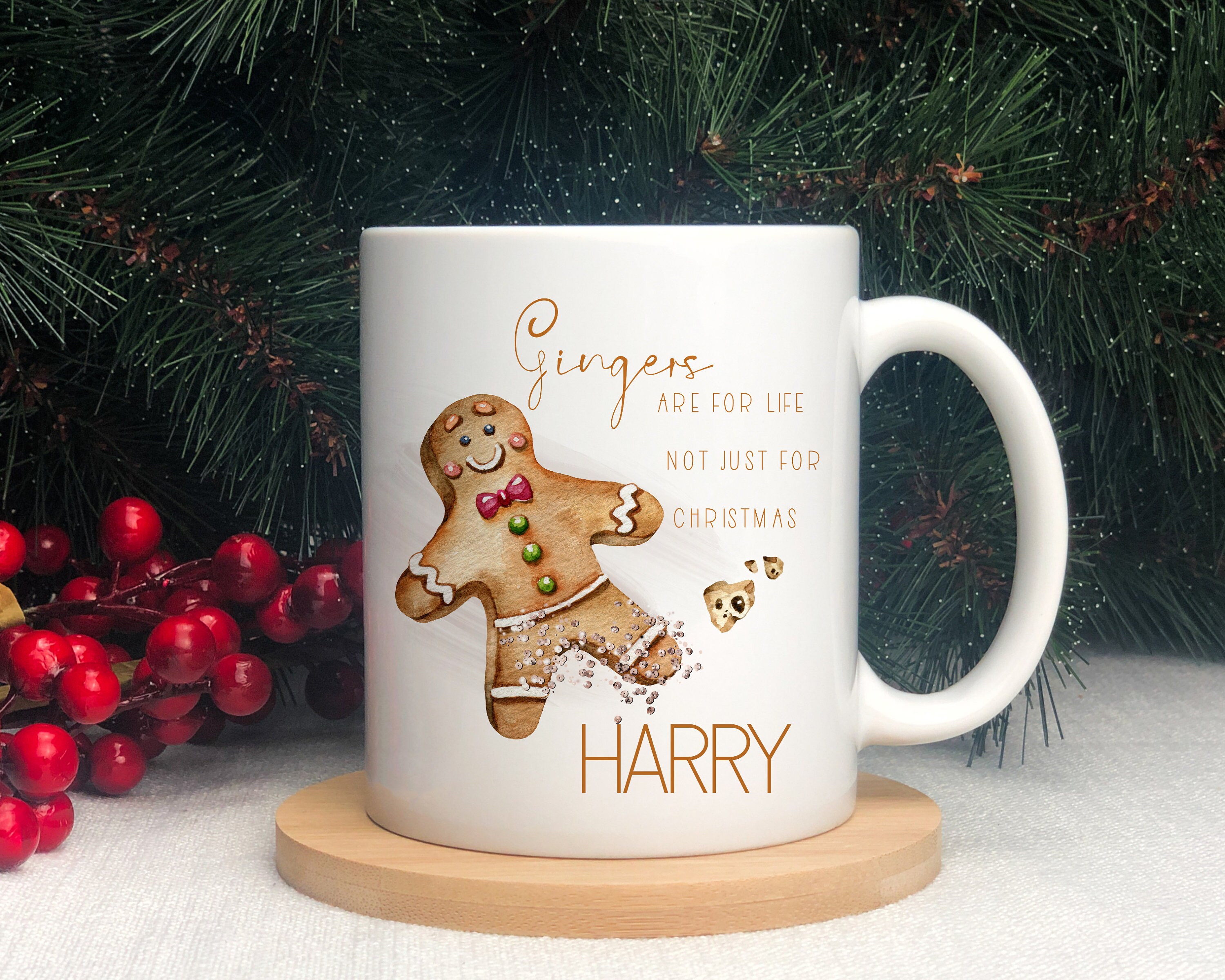 Gingers are for life not just for christmas teddy sales