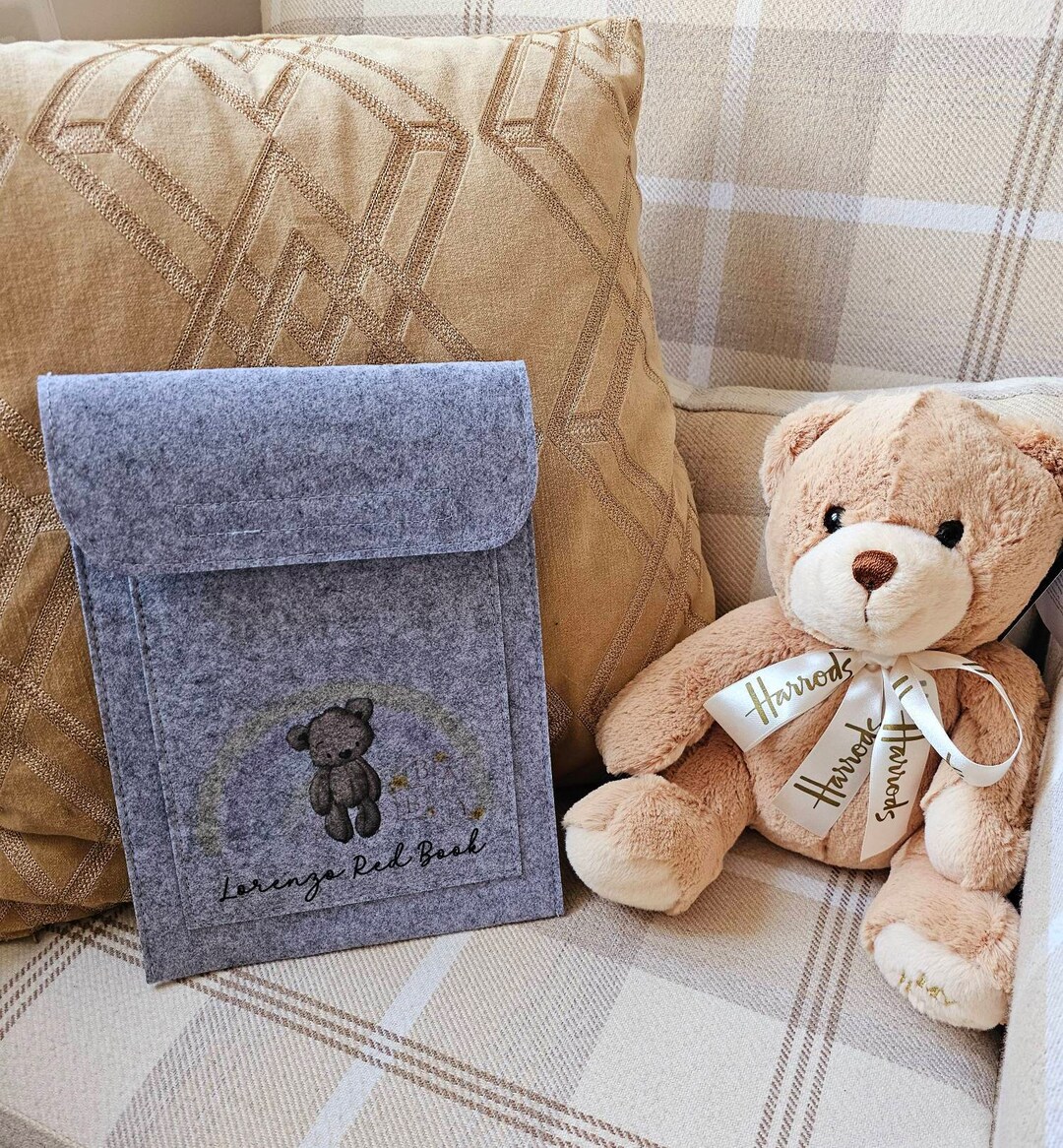 Baby Red Book Folder Red Book Cover Health Record Folder Etsy