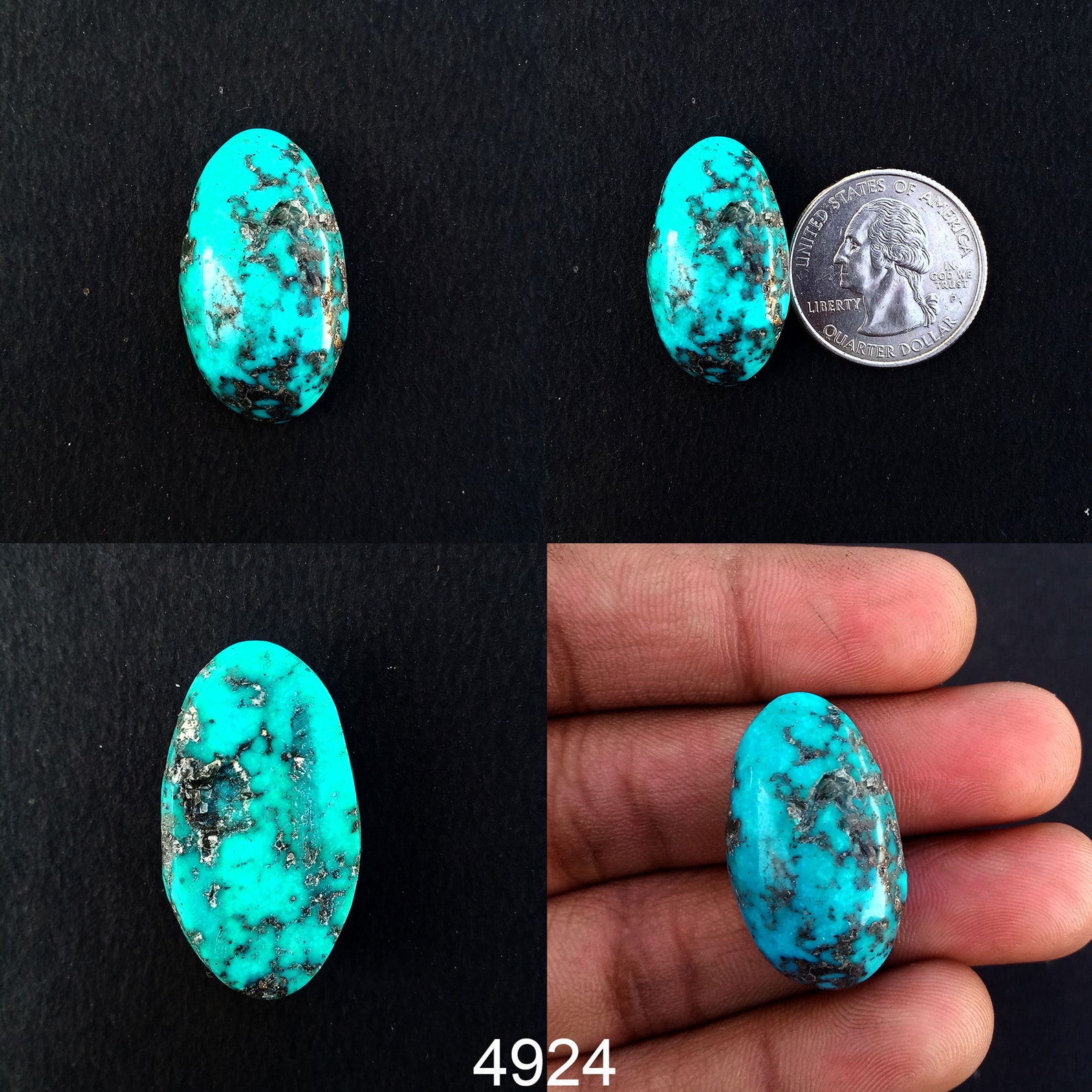 Turquoise Stone Natural Turquoise Gemstone Turquoise Beads Etsy