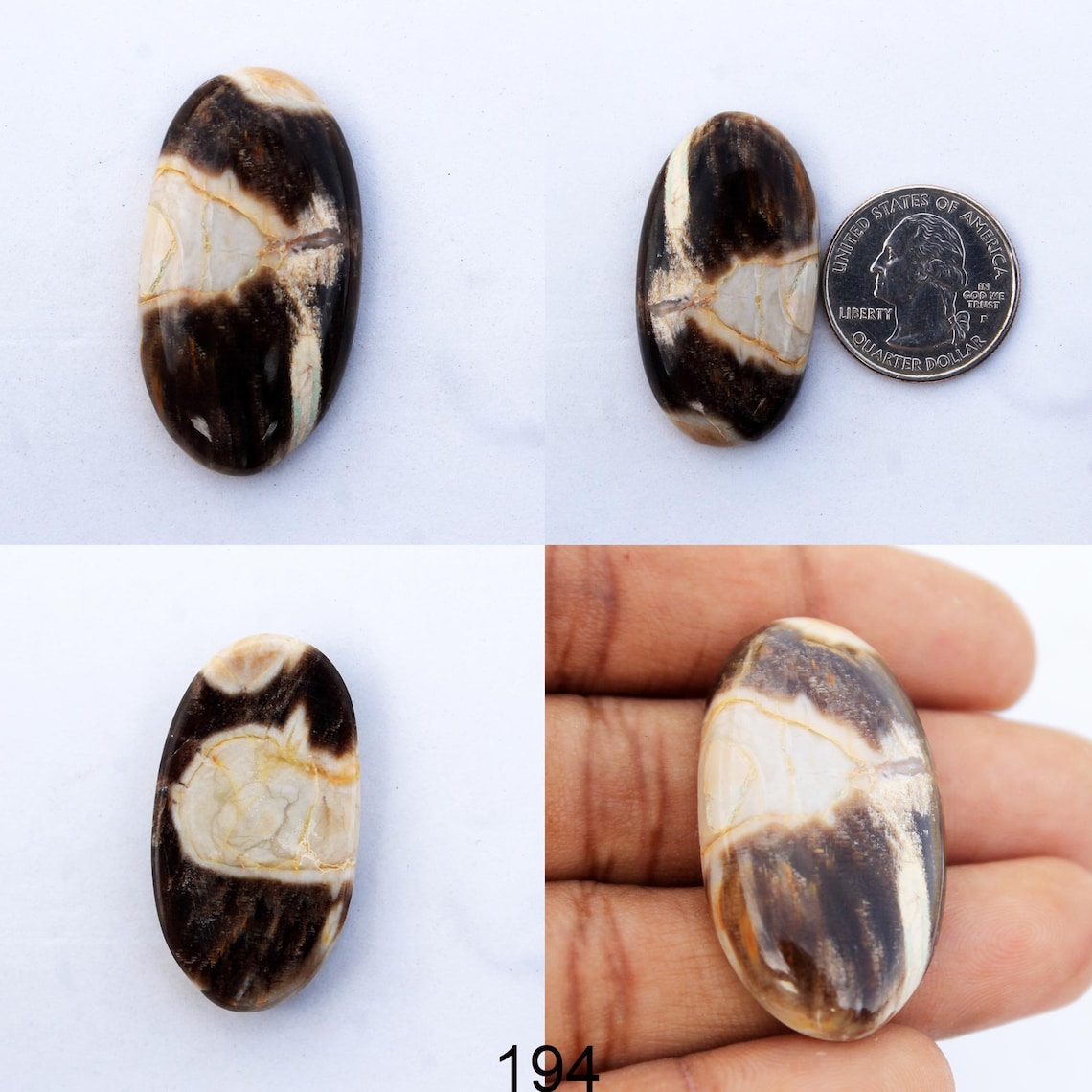 Peanut Wood Jasper Gemstone Natural Peanut Wood Jasper Etsy