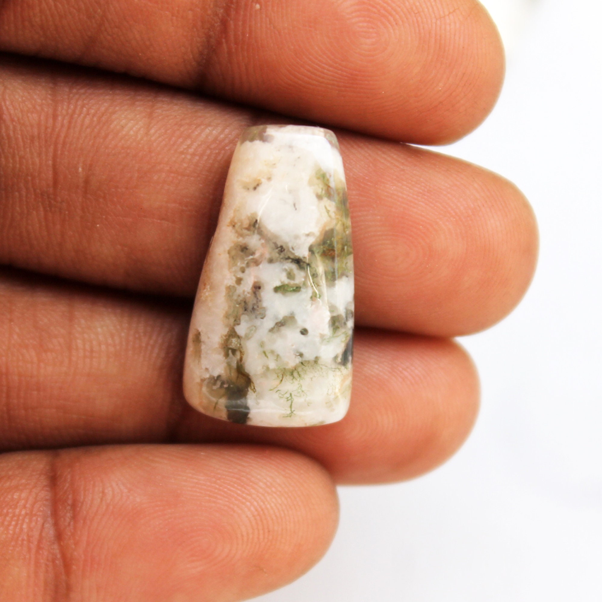 Tree Agate Cabochon Moss Agate Gemstone Moss Agate Cabochon | Etsy