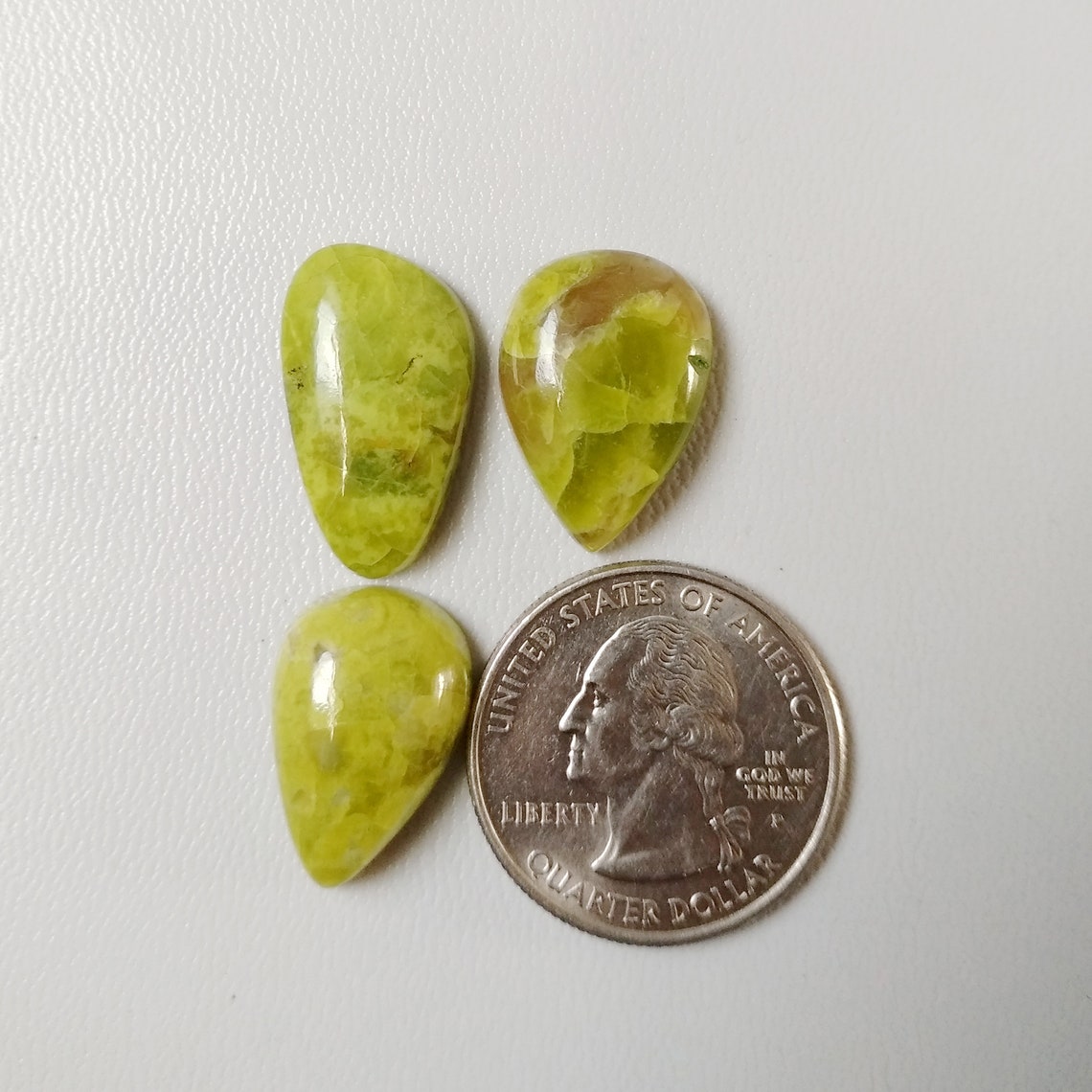 22x13mm Green Opal Natural Green Opal Gemstone Green Opal Etsy