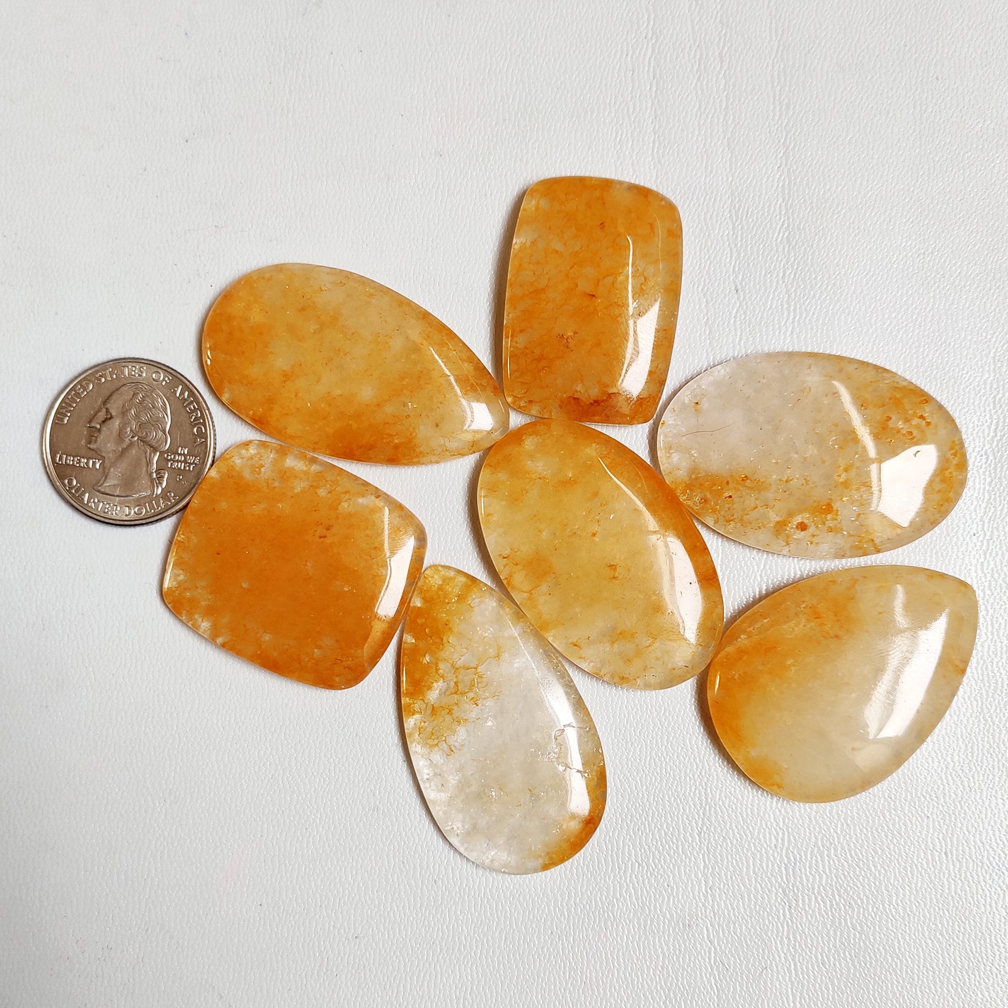 Natural Yellow Quartz Cabochon lot Wholesale Yellow Quartz Etsy
