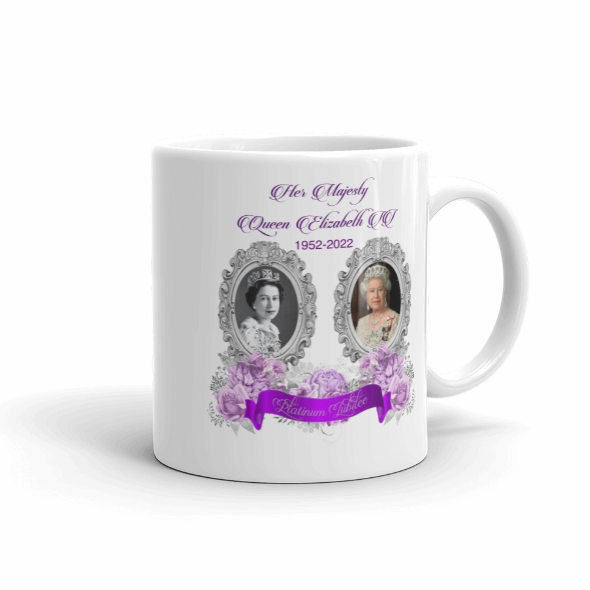 Queen Elizabeth Platinum Jubilee Mug, Platinum jubilee mug