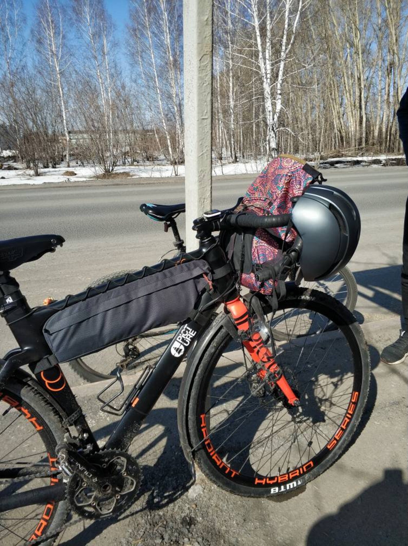 Handlebar bag 8L colourful Etsy