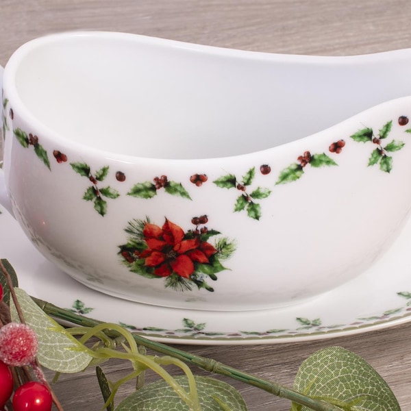 Christmas Gravy Boat Etsy UK