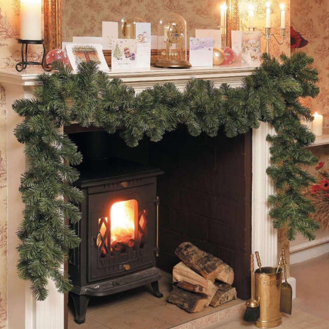 Fireplace Christmas Garland Decoration 270CM X 25CM Xmas Etsy UK