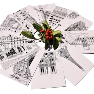 Set mit 12 Original-Postkarten GALERIE PARIS 58 % Rabatt | Kunstdruck | Kunstgeschenk | Los 1