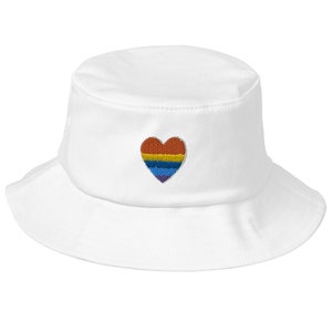 Rainbow Bucket Hat / LGBT Pride Bucket 
