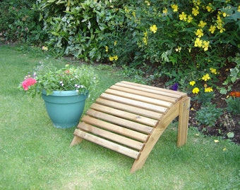 Adirondack footstool