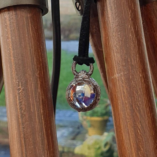 Marble 'Crystal Ball' Pendant