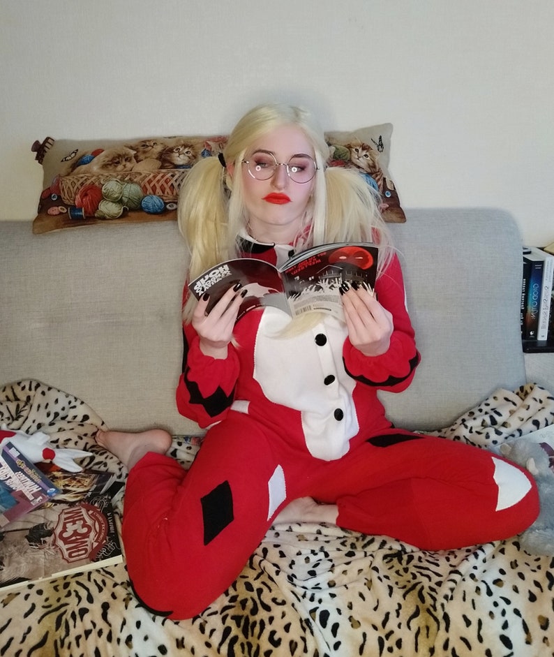 Kigurumi / Pajamas Harley Quinn Etsy