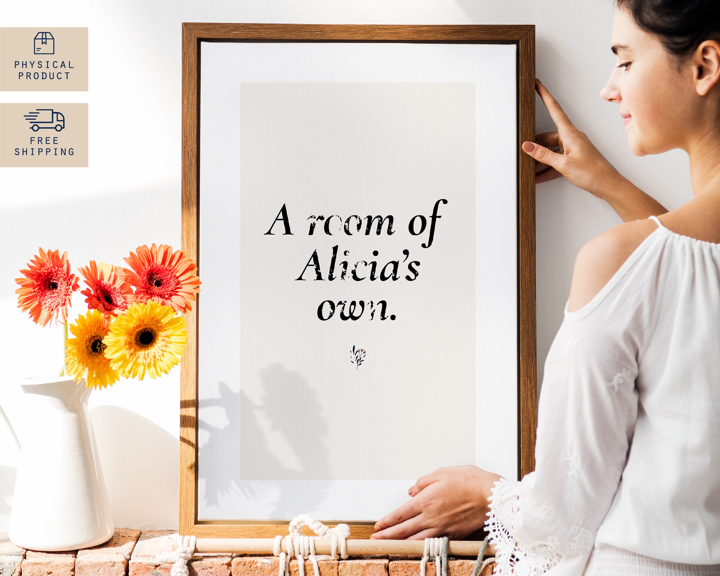 PERSONALIZADO Una habitación de su propio cartel. Cartel de | Etsy
