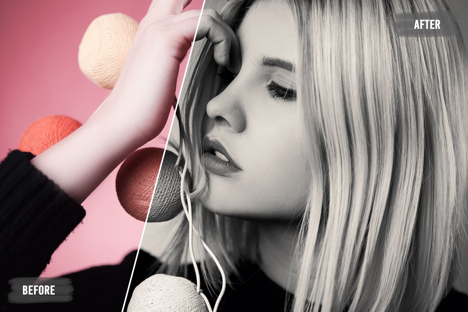 50 Nostalgia Black and White Luts and Presets Pack Etsy