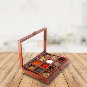 Wooden masala box price top