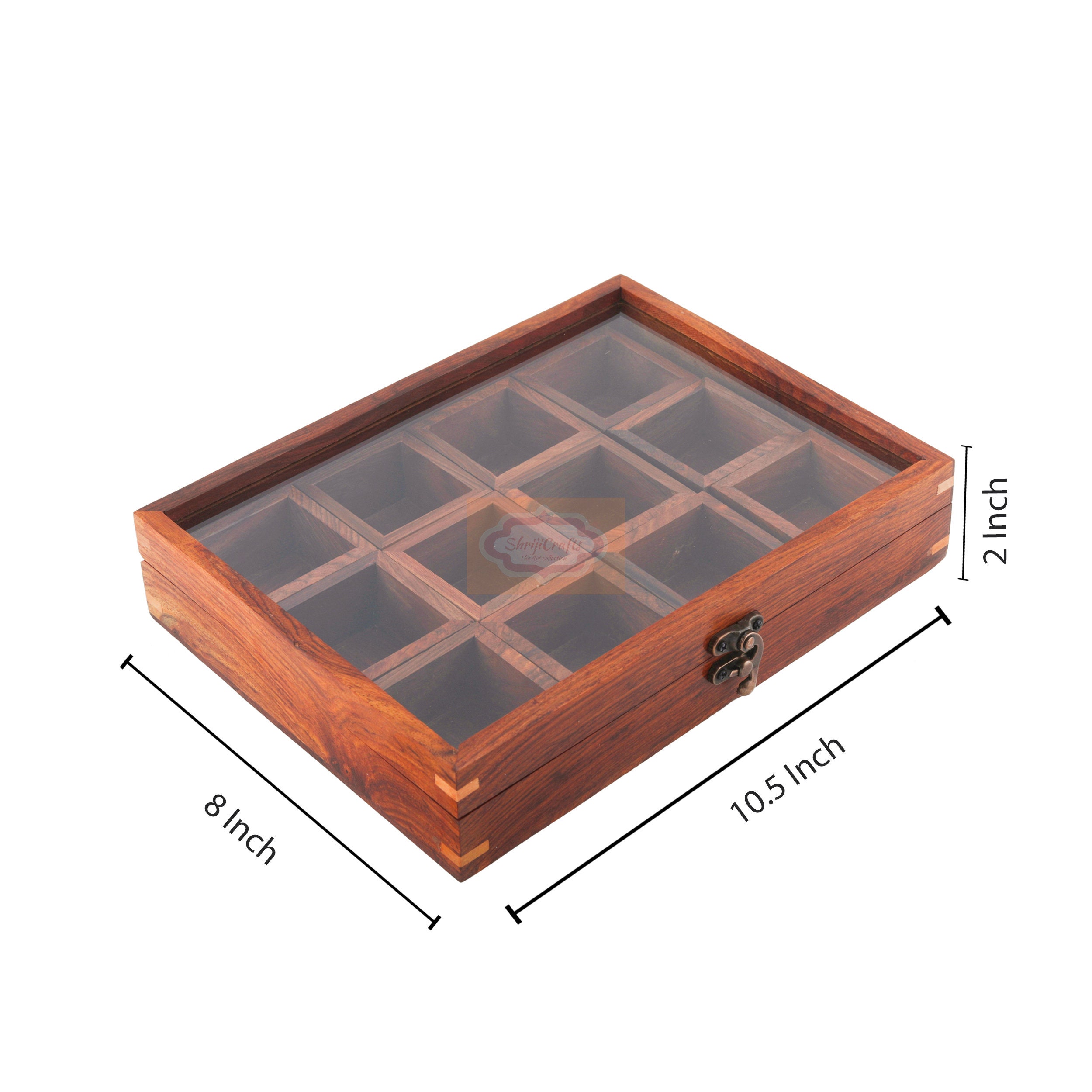 Wooden Spice Box Set Made in India