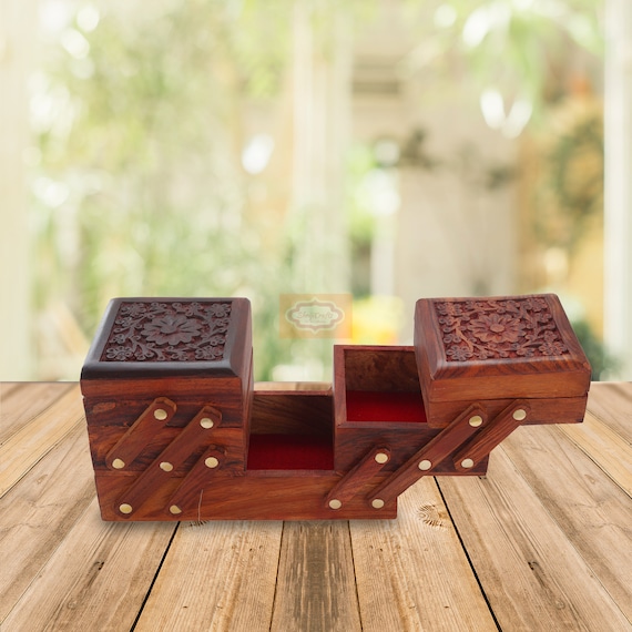 Women's wooden on sale jewelry boxes