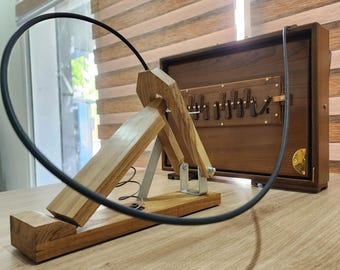 Caja de resonancia Shriji de madera de teca, 13 teclas, afinación de 440 Hz/432 Hz, incluye bolsa de transporte.