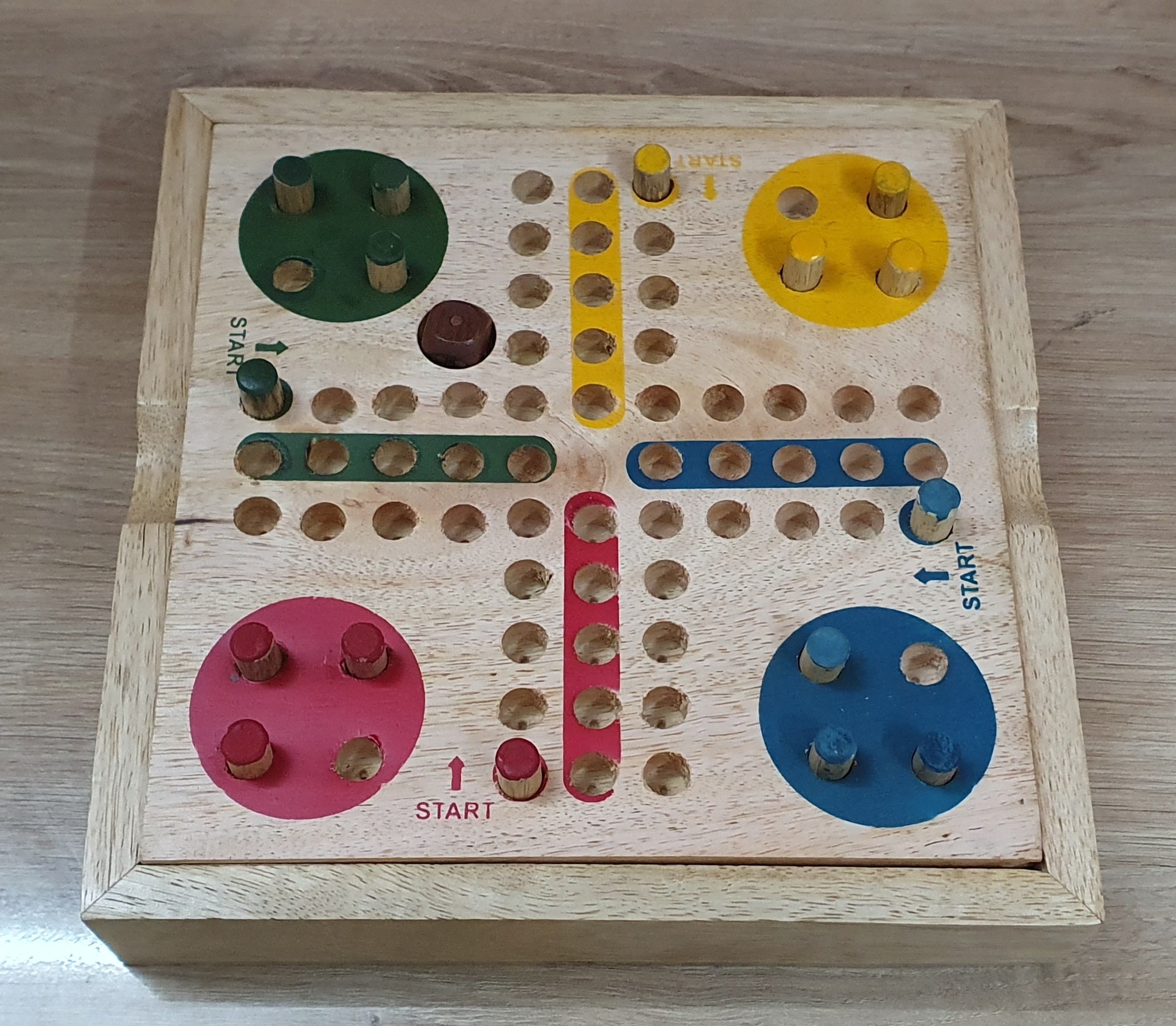 Buy Malted Wooden Ludo Board Game for Kids & Adults Online at Low Prices in  India 