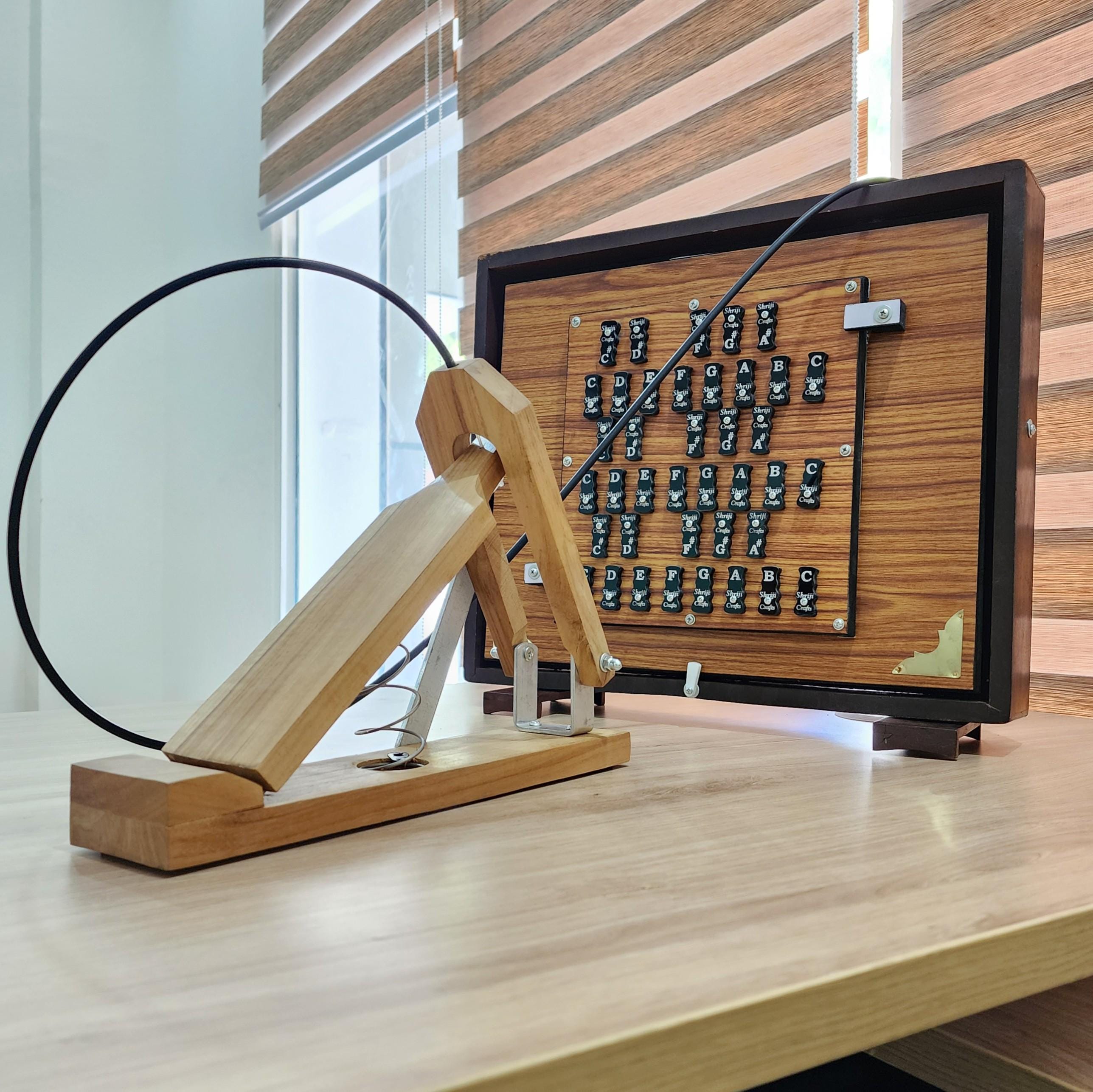 Professional 39-key Indian Shruti Box – 3 Octaves, 440hz/432hz, C3