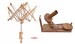 Hand Operated Premium Crafted Knitting Crochet Ball Winder & Yarn Swift Winder Umbrella, Wool String Ball Winder Machine 'MADE IN INDIA' 