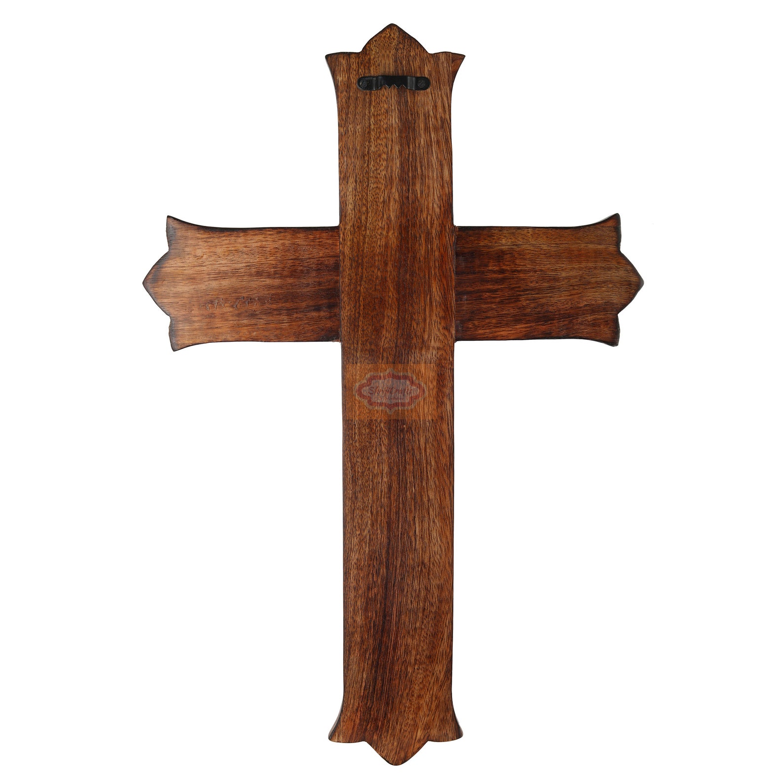 Wooden Wall Hanging Cross Antique Design Rustic Look Etsy