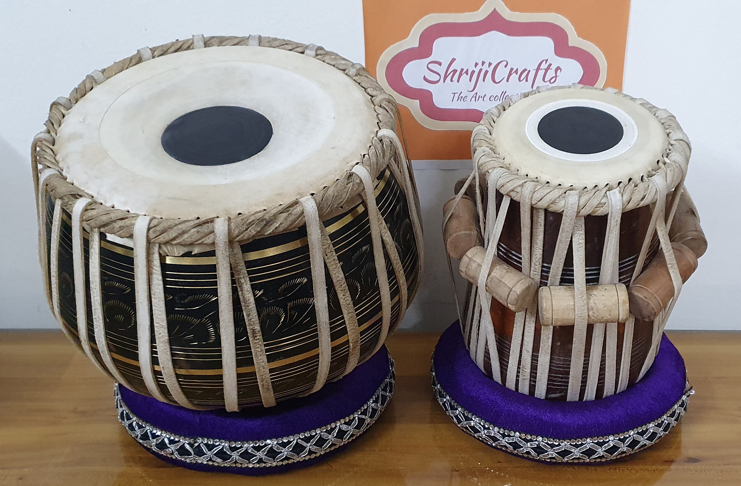 TABLA インド製 小さいタブラ ビンテージ - パーカッション・打楽器