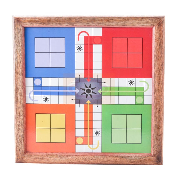 Handcrafted Ludo Board Game