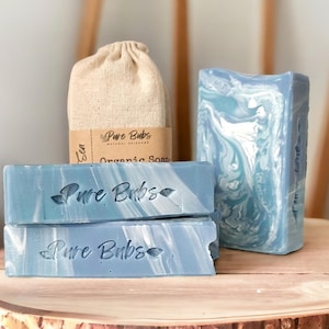 Deep Sea Organic Vegan Soap Bar: Handmade Zero Waste Self Care