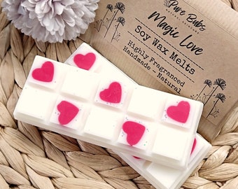 Magic Love Soy Wax Melts: Highly Scented, Natural & Eco-Friendly